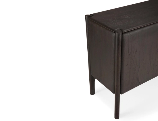 Ethnicraft Pi Sideboard Dark Brown Feature