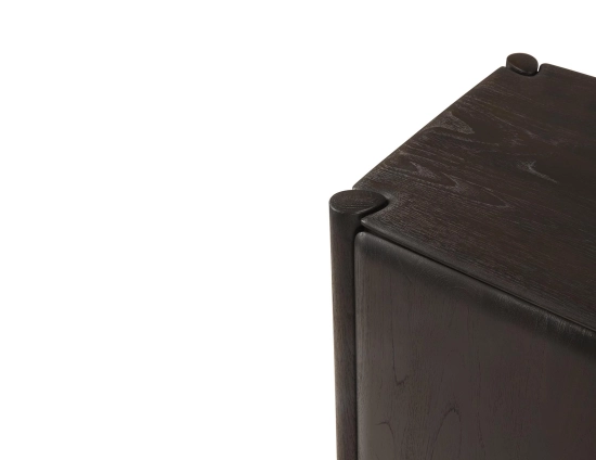 Ethnicraft Pi Sideboard Dark Brown Feature