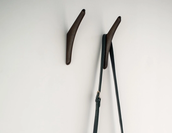 Ethnicraft Pi Wall Hanger Mahogany Dark Brown