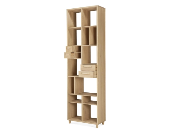 Ethnicraft Pirouette Bookcase Oak Natural