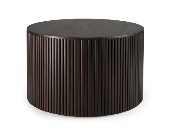 Ethnicraft Roller Max Coffee Table Mahogany Brown 60cm