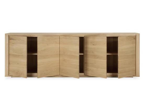 Ethnicraft Shadow Sideboard Oak Natural 250cm