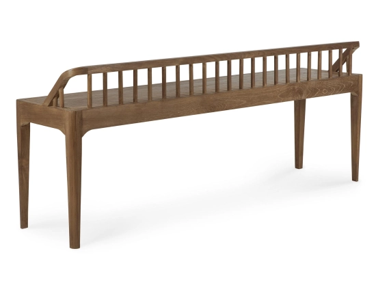 Ethnicraft Spindle Bench Teak Natural