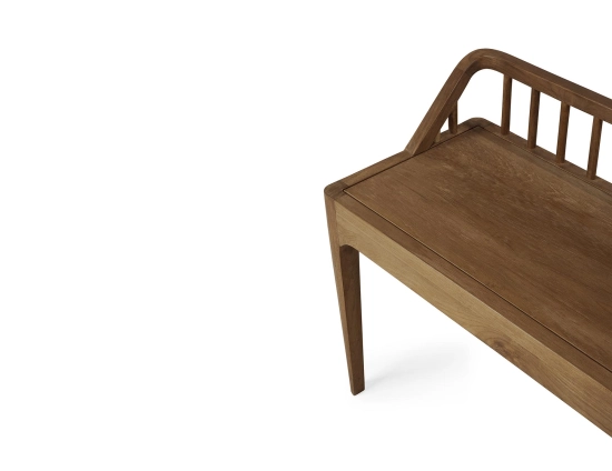 Ethnicraft Spindle Bench Teak Natural