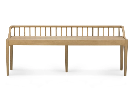 Ethnicraft Spindle Bench Oak Natural
