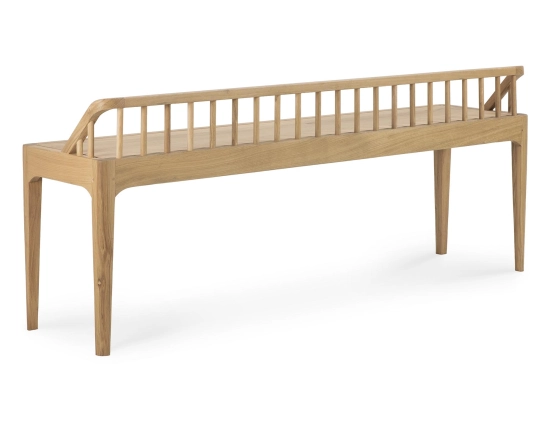 Ethnicraft Spindle Bench Oak Natural