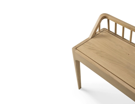 Ethnicraft Spindle Bench Oak Natural