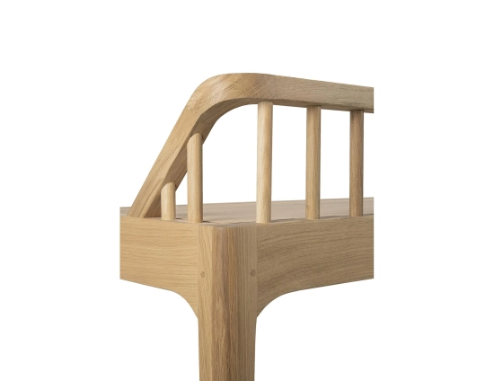 Ethnicraft Spindle Bench Oak Natural
