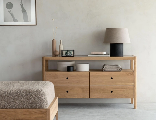 Ethnicraft Spindle Dresser Oak Natural