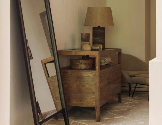 Ethnicraft Spindle Dresser Teak Natural