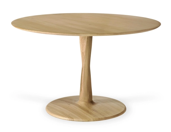 Ethnicraft Torsion Dining Table Oak Natural 127cm