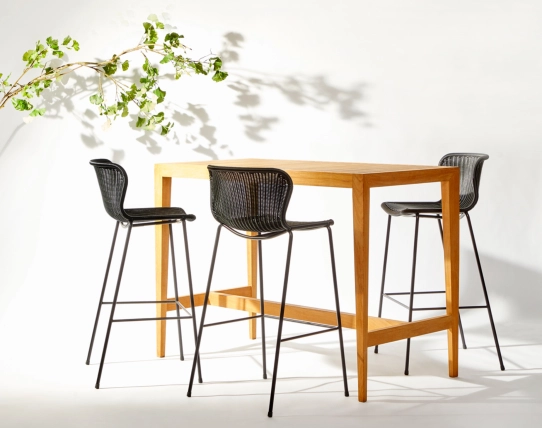 C603 Bar Stool SH750 Black Lifestyle