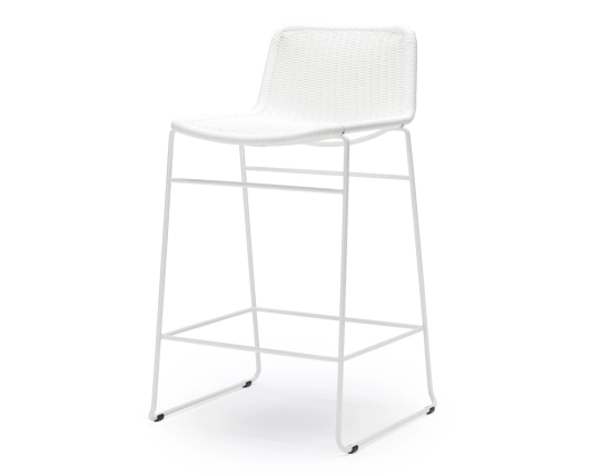 C607 Bar Stool White