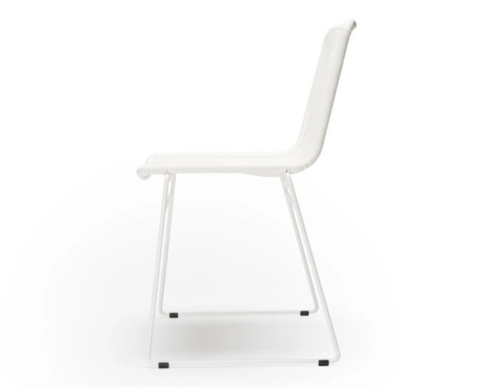 C607 Dining Chair White