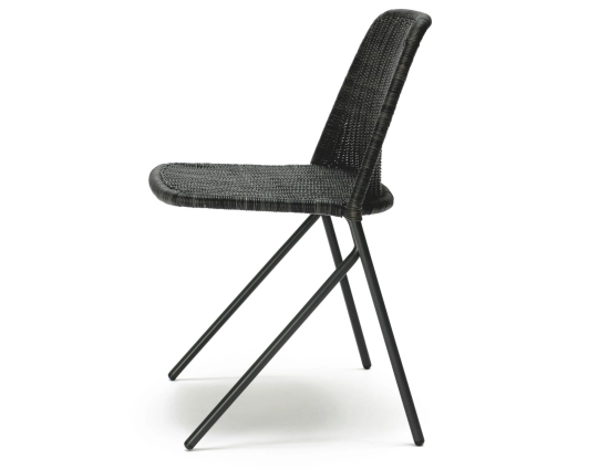 Kaki Dining Chair Charcoal