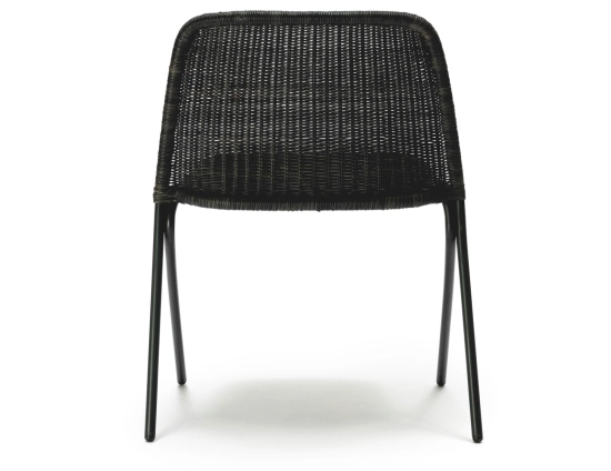Kaki Dining Chair Charcoal