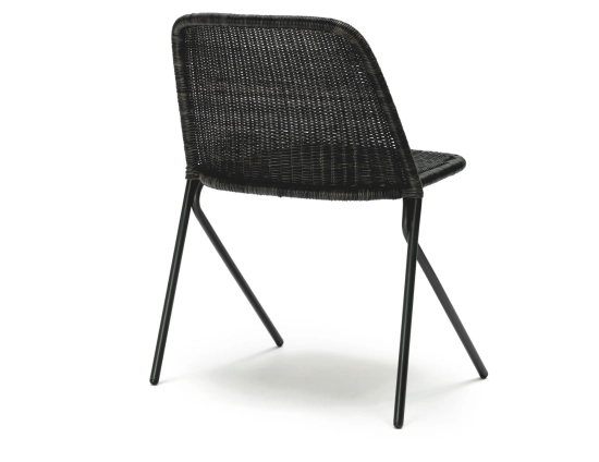 Kaki Dining Chair Charcoal