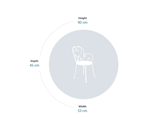 1900 Armchair SPECS