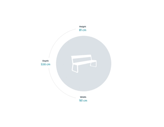 Bench With Back M
