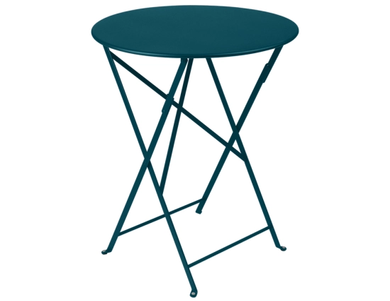 Bistro Table Round Acapulco Blue