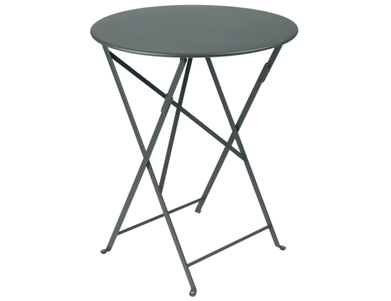 Bistro Table Round 60 Storm Grey