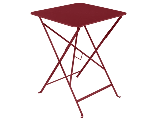 Fermob Bistro Table Square 57 Chili