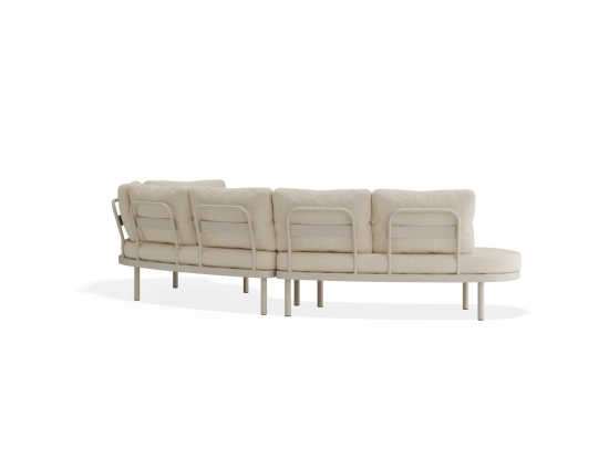 Aluna Outdoorsofa Configa Latte Husk