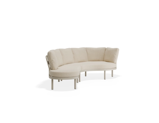 Aluna Outdoorsofa Configa Latte Husk