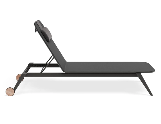 Amalfi Sunlounge Slingcushion Charcoal