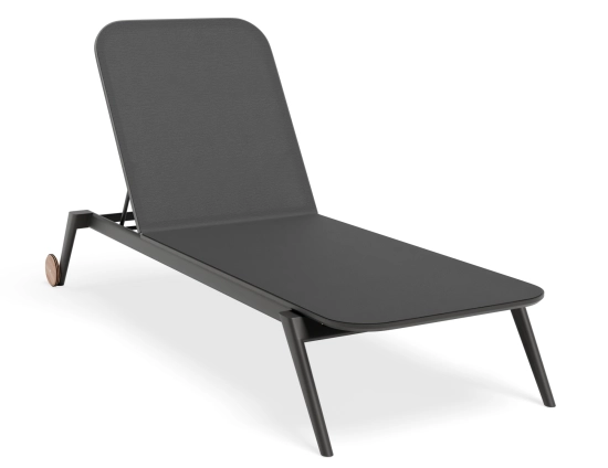 Amalfi Sunlounge Charcoal