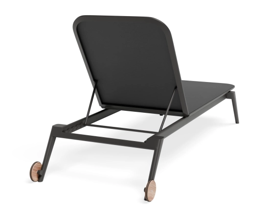 Amalfi Sunlounge Charcoal