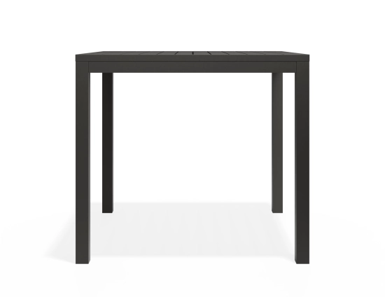 Halki Table 90x90 Charcoal
