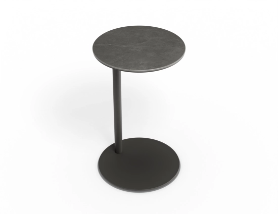Lira Sidetable Basalt Charcoal