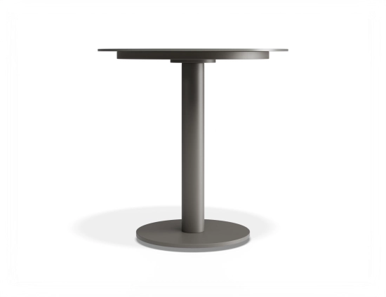 Orb Sidetable Basalt Charcoal