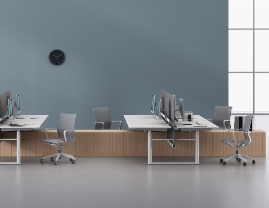 Lunar Grey Office Chair