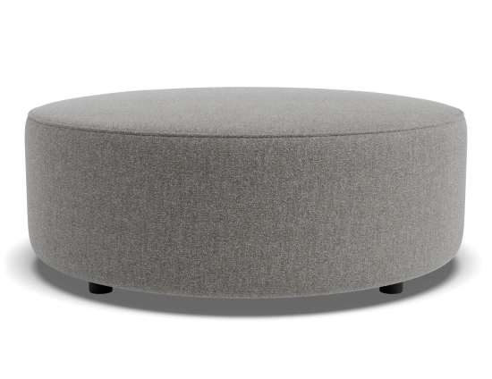 Lune Round High Ottoman 100cm Fossil Product