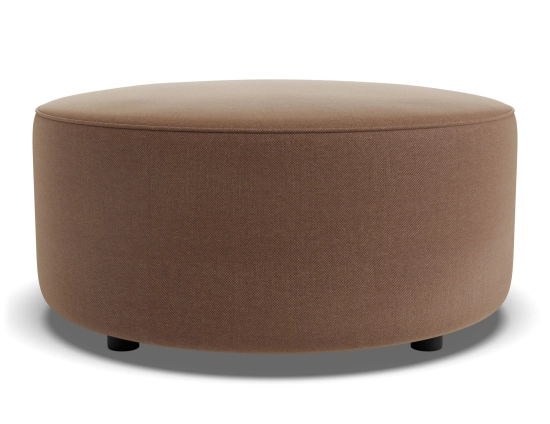 Lune Round High Ottoman 80cm Hazel Product