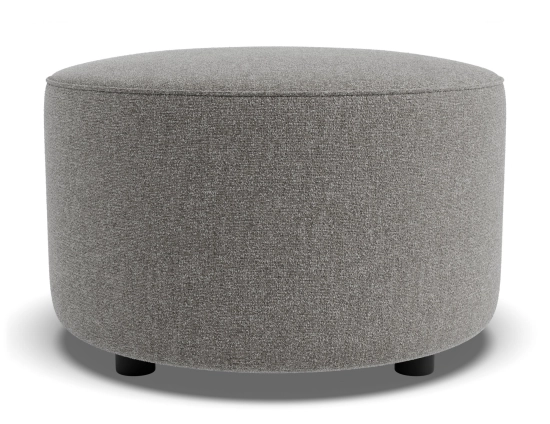 Lune Round High Ottoman 60cm Fossil Product