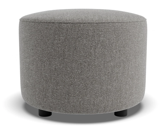 Lune Round High Ottoman 50cm Fossil Product