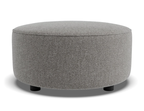 Lune Round Low Ottoman 60cm Product Fossil