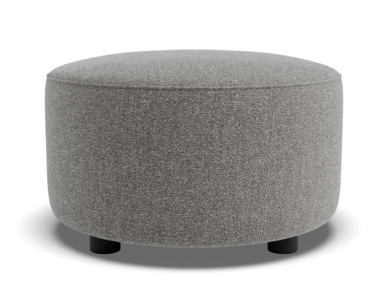 Lune Round Low Ottoman 50cm Fossil Product