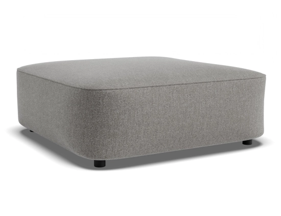 Lune Square High Ottoman 100cm Fossil Product