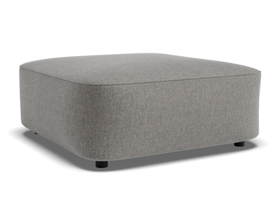 Lune Square High Ottoman 90cm Fossil Product