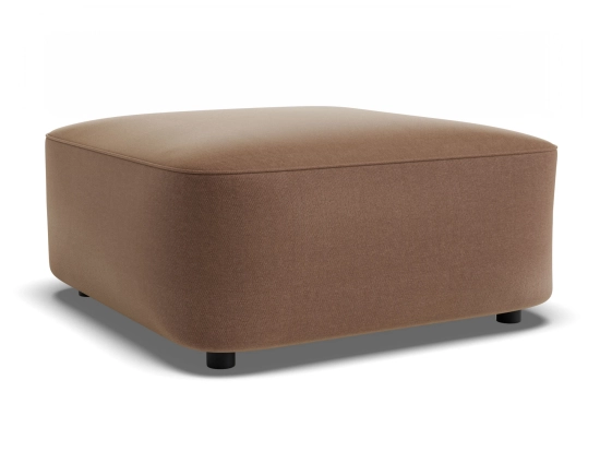Lune Square High Ottoman 80cm Hazel Product