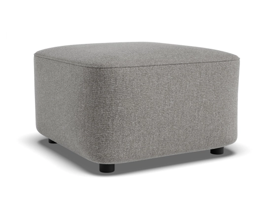 Lune Square High Ottoman 60cm Fossil Product