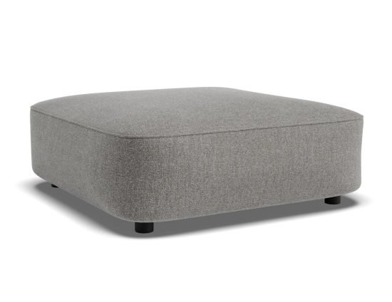 Lune Square Low Ottoman 80cm Fossil Product