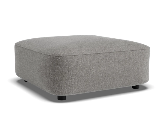 Lune Square Low Ottoman 70cm Fossil Product
