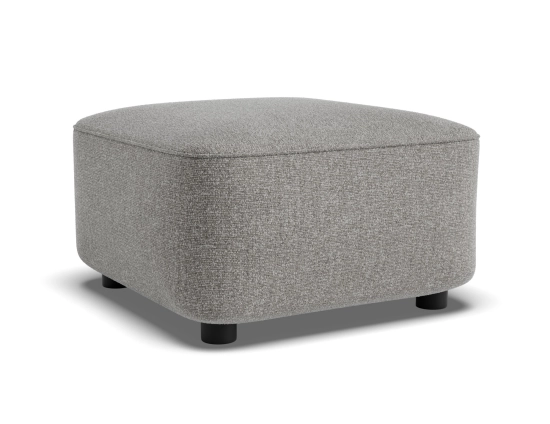 Lune Square Low Ottoman 50cm Fossil Product