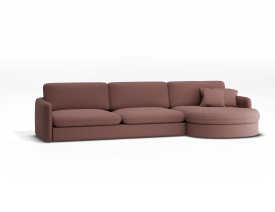 Monte 4seaterpillow Largechaise Desirecoral