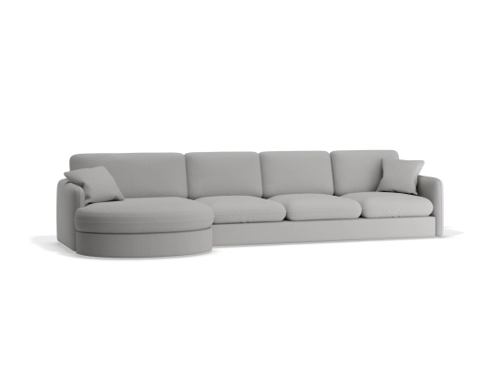 Monte 5seaterpillow Smallchaiseleft Dapperoyster